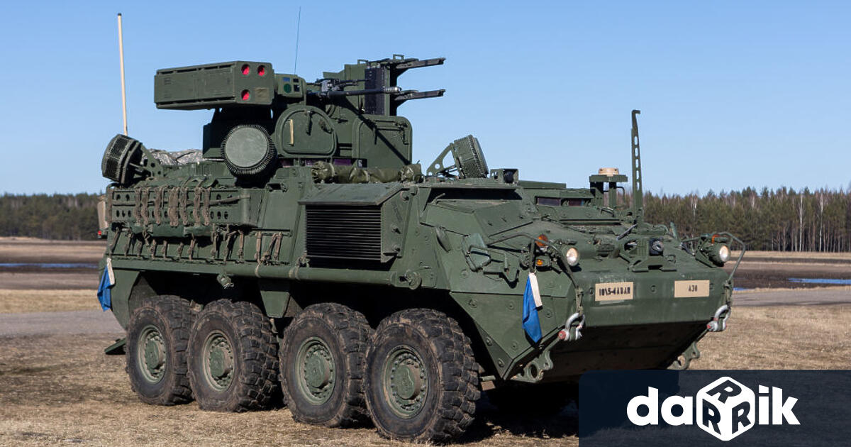 САЩ обмислят изпращането на бойни бронирани машини Stryker в Украйна