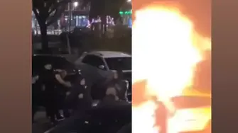 Масов бой и стрелба пред дискотека в София (видео)