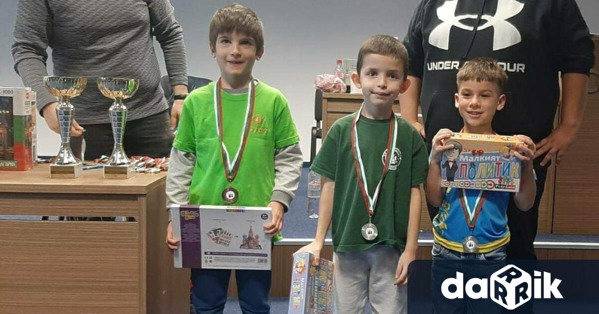 Най малкият състезател на ШК Орловец 1997 Габрово 6 годишният Иван Екимов спечели