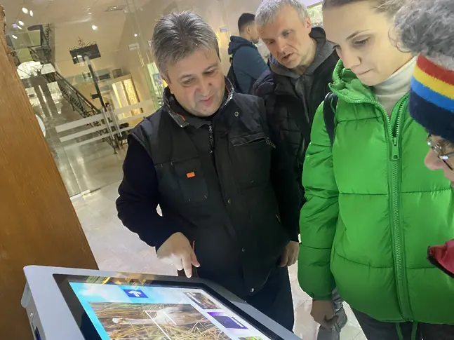 В Аквариум – Русе функционира инфо точката с видеоматериали за музеи в Пловдив и Варна 