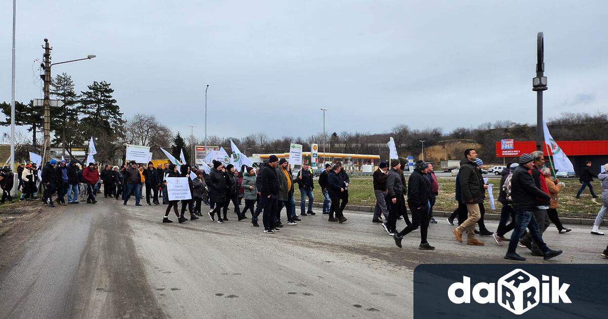 Земеделски производители протестираха на Дунав мост при Русе В района