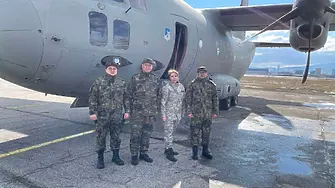 България изпрати два самолета „Спартан” в Турция (снимки)