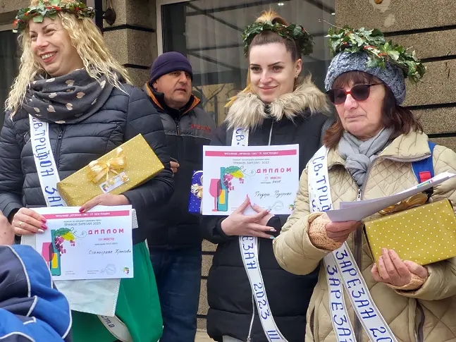 Победителите от конкурса за най-добро домашно вино