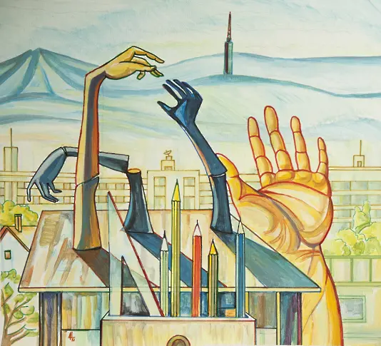 „Ръката на художника“ от Драган Немцов - акцент на месец февруари в габровската галерия