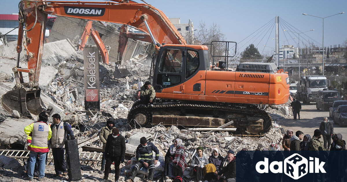 Пострадалият от земетресението турски град Нурдагъ в туркста провинция Газиантеп