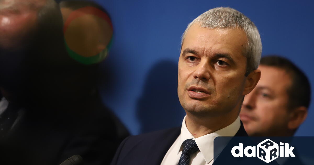 Лидерът на Възраждане“ Костадин Костадинов ще води варненската кандидат-депутатска листа