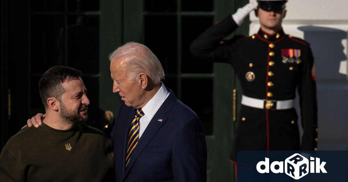 Президентът на САЩ Джо Байдън пристигна в Киев днес 20