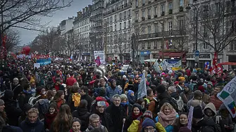 Над 1 милион французи излязоха на протест (видео)