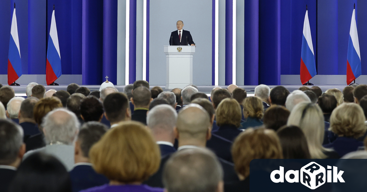В днешната си реч за състоянието на нацията президентът Владимир