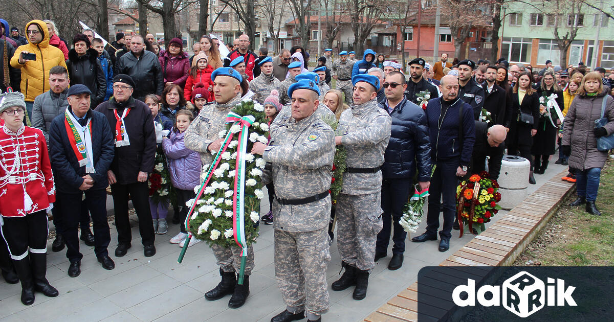 150-ата годишнина от обесването на Васил Левски бе отбелязана днес