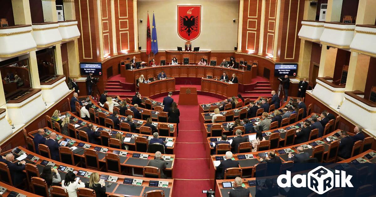 Подкрепа на предложението на опозиционната албанска партия Алтернатива за формиране
