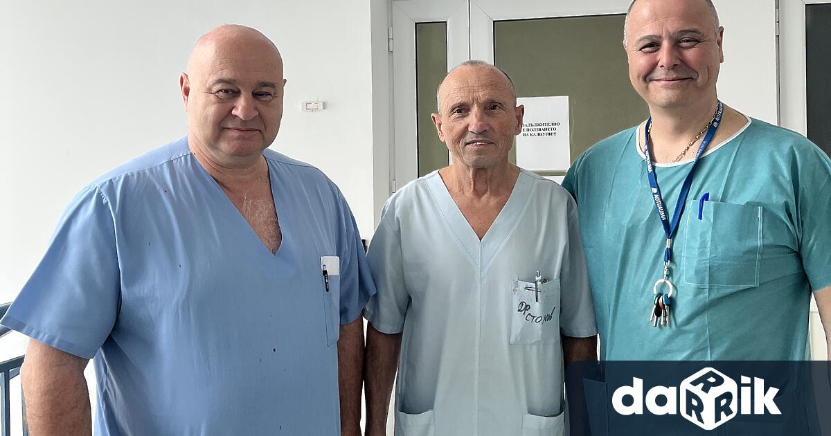 Лекарите от варненската болница Св Анна спасиха крака на пациент