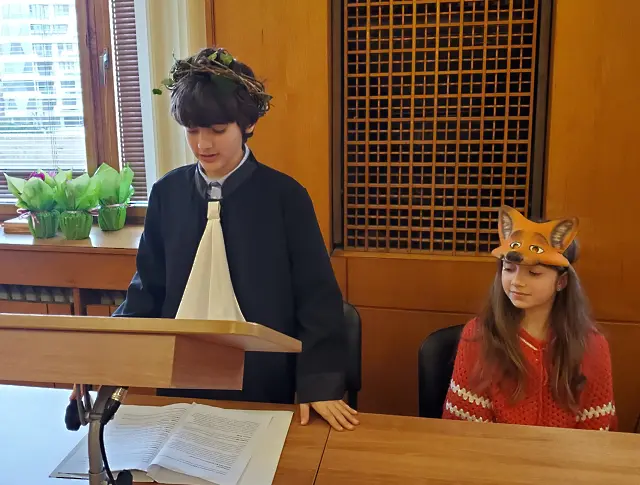 Dura lex, sed lex: Четвъртокласниците от "П.Р. Славейков" навлязоха в тънкостите на правото 