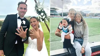 „С теб до края“. Футболист се ожени за болна от рак манекенка
