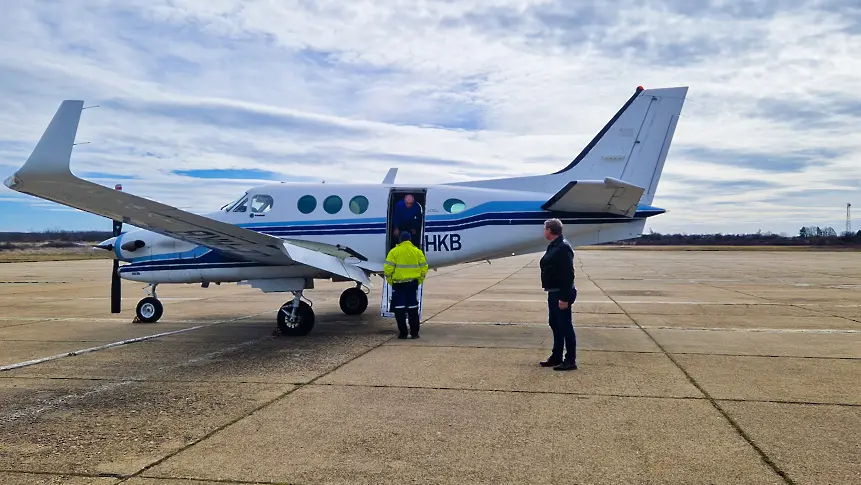 Първите инвестиции на Летище Русе са факт