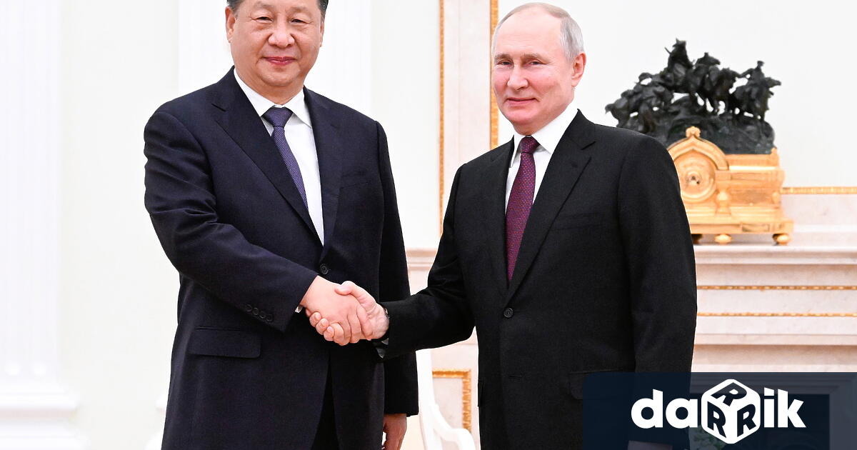 Вечерята между руския президент и китайския му колега неговия скъп