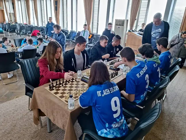 Във Видин излъчиха първенците по шахмат от Общинския кръг  на ученическите игри