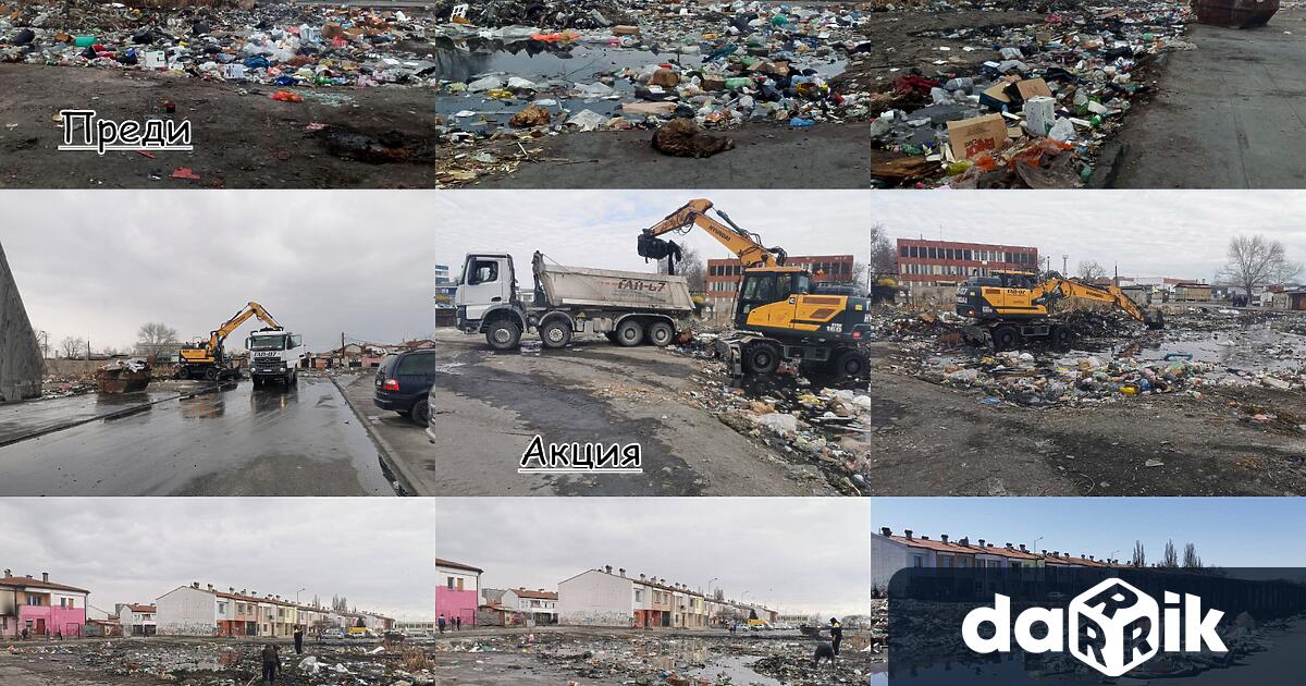 Над 140 тона отпадъци събраха и извозиха от общинското предприятие