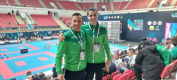 Тодор Настев от СК Дарис с победа и репешаж на Европейско първенство за мъже и жени по Олимпийско карате