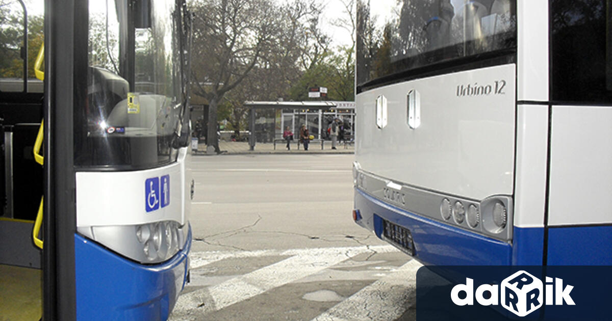 Маршрутът на автобусна линия 31 във Варна временно ще бъде