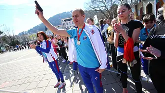 Милица Мирчева и параолимпийският вицешампион - Християн Стоянов са големите победители от Международния крос в Кюстендил