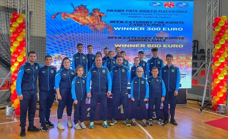 КК Шурикен се класира в топ 3 на престижното международно състезание Grand PriХ Macedonia