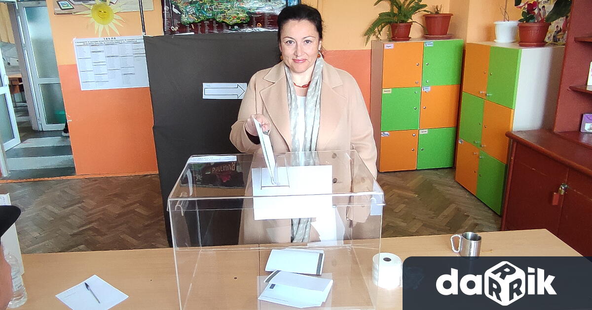 Днес гласувах България да има стабилно редовно правителство Гласувах за