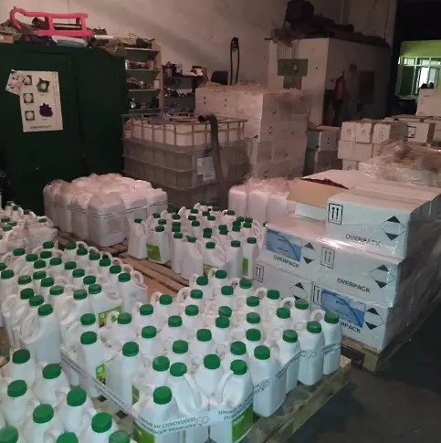 11 тона пестициди са открити при операция на ГДНП, БАБХ и ОЛАФ в плевенско село