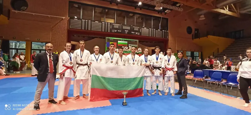Отличен за каратеките от сливенския КБИ „Грифон“ на Европейското първенство