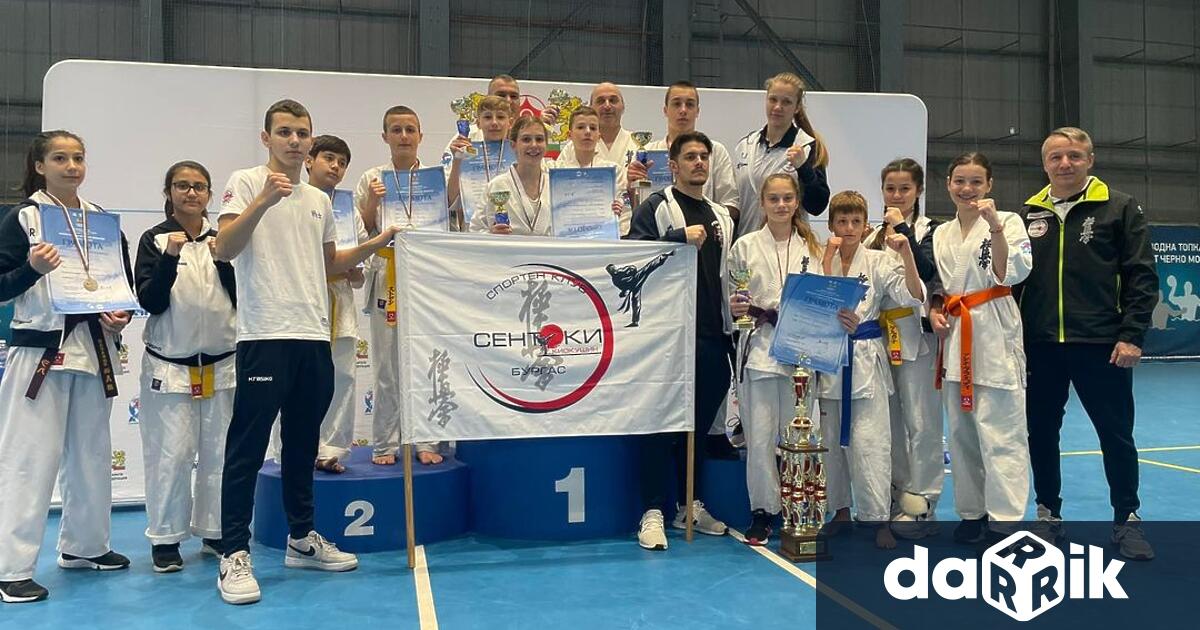 Сшампионски титли и медали от Държавното първенство във Варна при