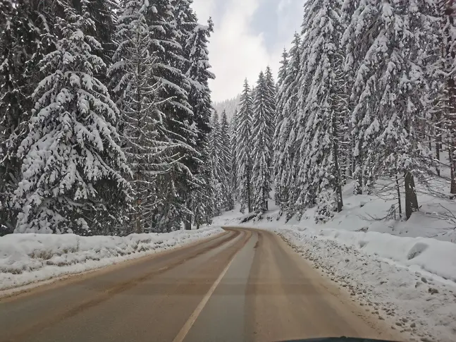 Снеговалеж по високите части в Смолянско, сигнали за паднали камъни в региона 