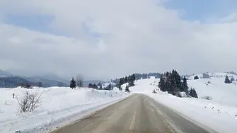Нова снежна покривка по високите части в Смолянско 