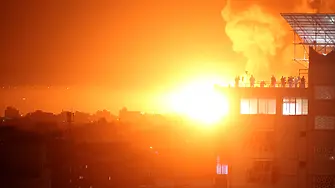 Израел нанася удари по Ливан и Газа след голямо ракетно нападение (снимки)