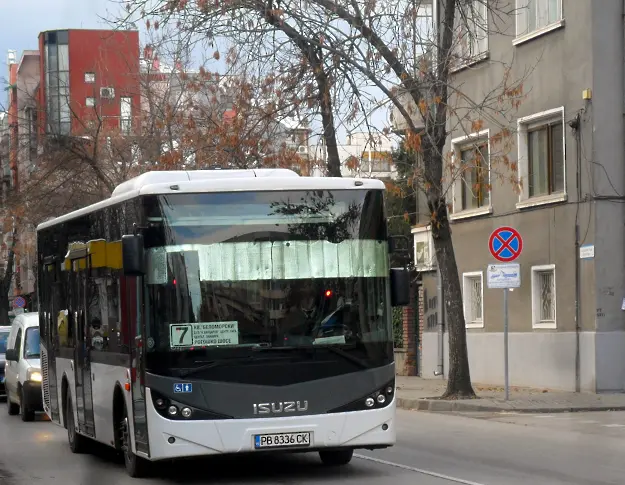 Автобус № 7 възстановява маршрута си по ул. „Димитър Талев“