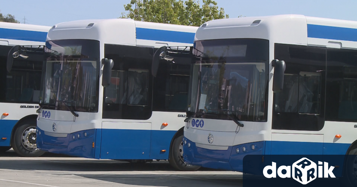 Новите електроавтобуси за градския транспорт във Варна ще могат да