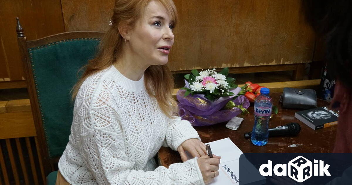Очарователната телевизионна водеща и журналистка Мира Добрева проведе вълнуваща среща