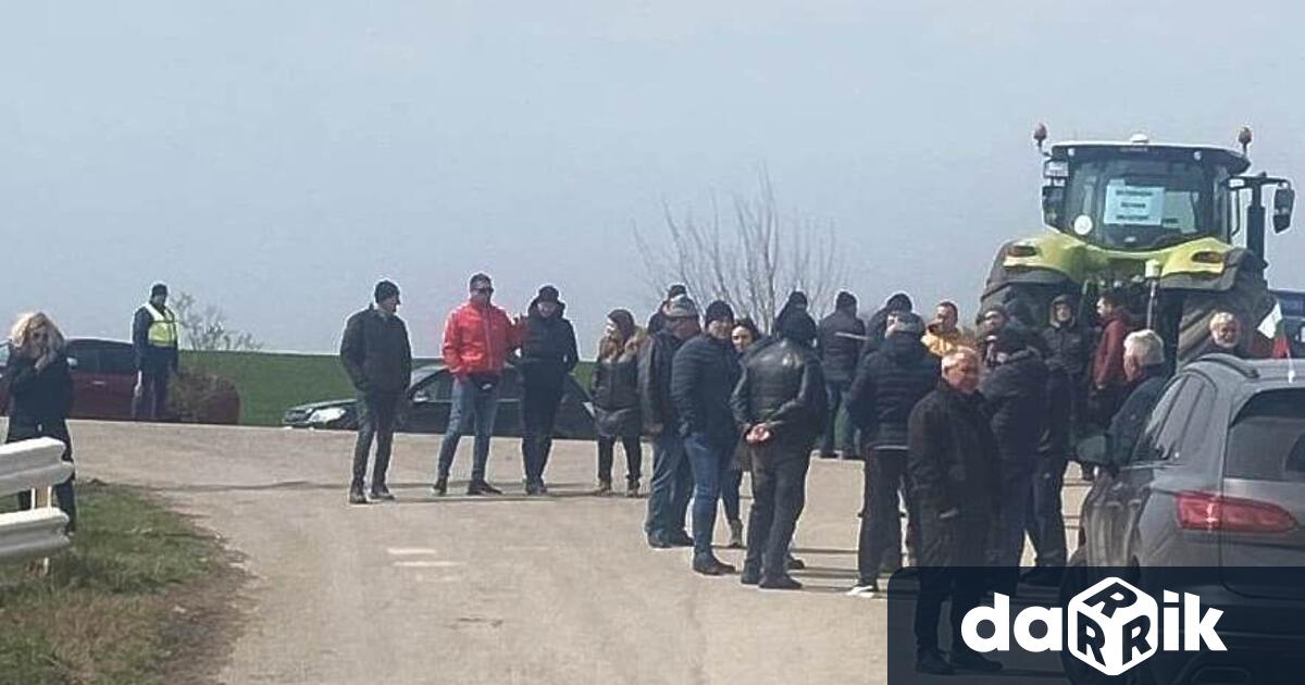 Зърнопроизводители от Сливен се включиха в националния протест на земеделците