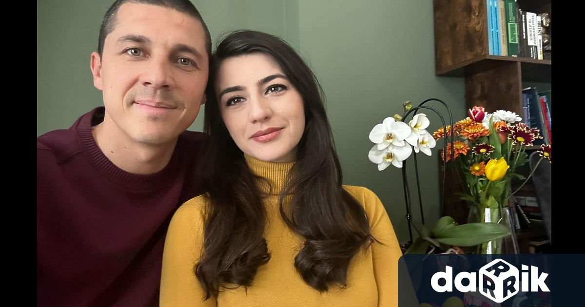 Христос Воскресе С Лена и нашето малко човече напът Ви