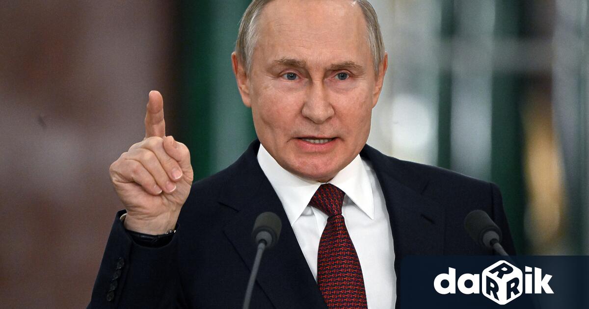 Руският президент Владимир Путин подписа указ с който официално увеличи