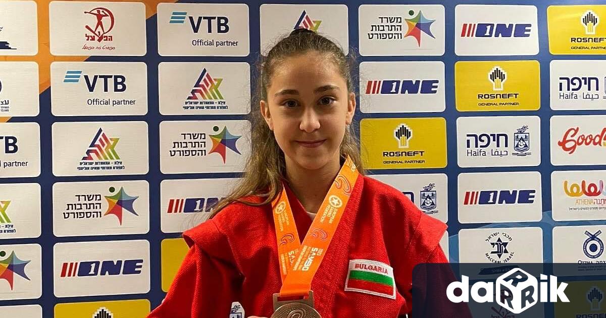 Състезателката на спортен клуб Спартак-Русе“ Ная Наим завоюва бронзов медал