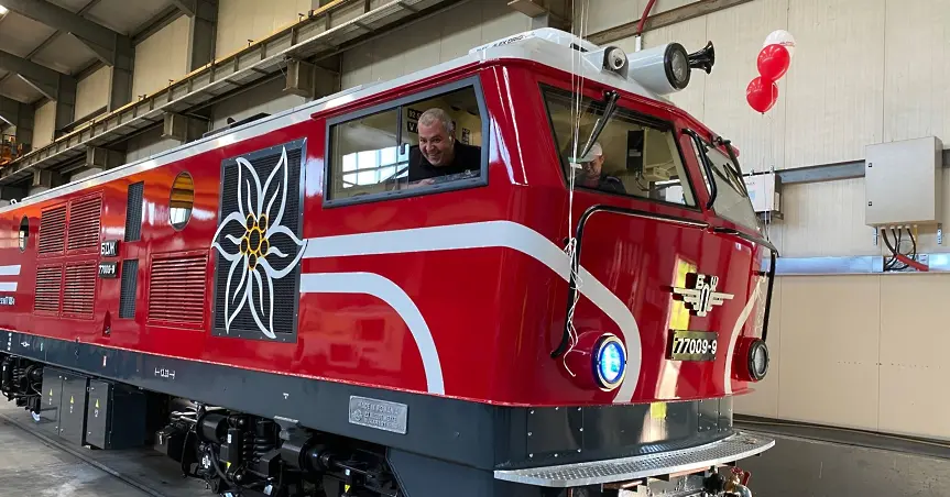 Готов е вторият реновиран локомотив за Родопската теснолинейка
