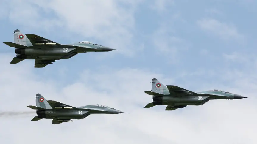 Самолети МиГ-29 ще поздравят пловдивчани по случай 6-ти май