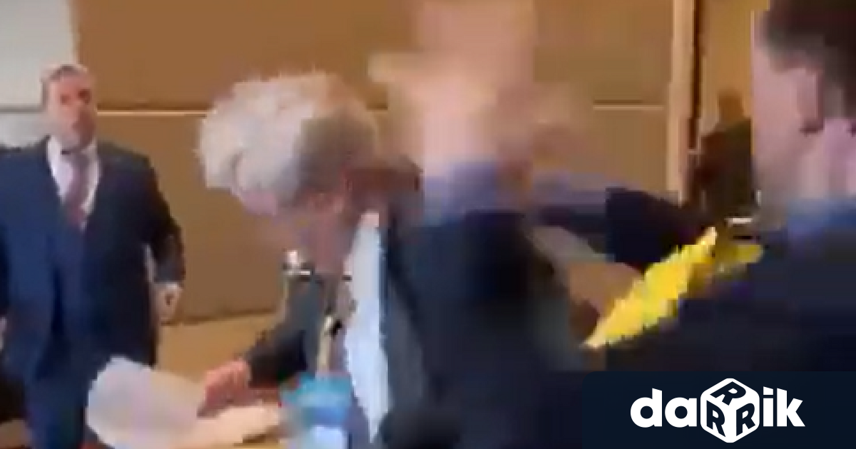 Украински делегат удари с юмрук в лицето руски делегат по