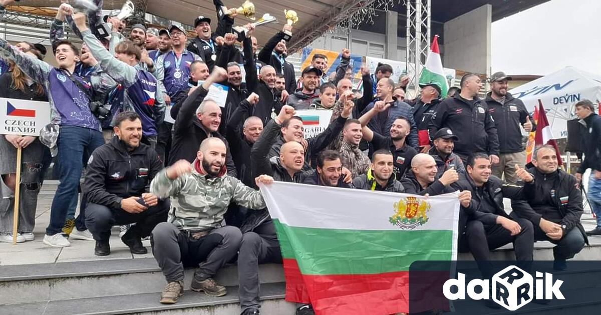 Националният отбор на България стана световен шампион по спортен риболов