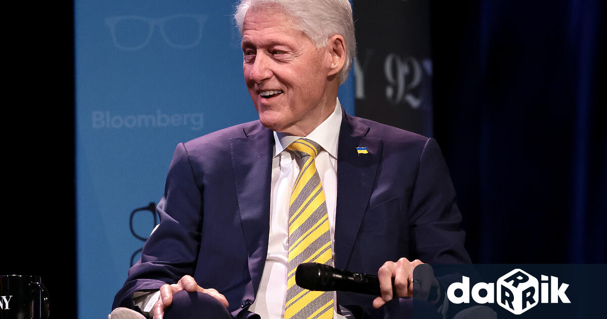 Бившият президент на САЩ Бил Клинтън дойде в България предаде