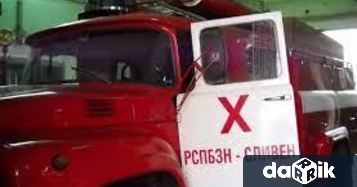 Пожар е възникналв ремарке на товарен автомобил на автомагистрала Тракия
