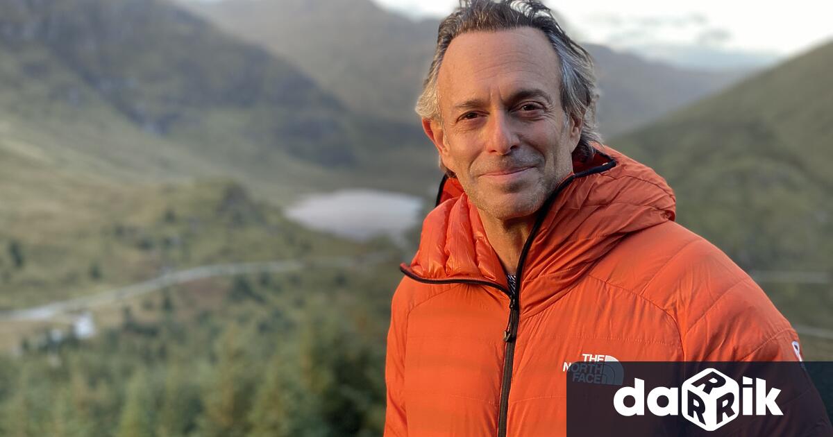 Среща с канадския бизнесмен Крейг Кохон който изминава пеша разстоянието