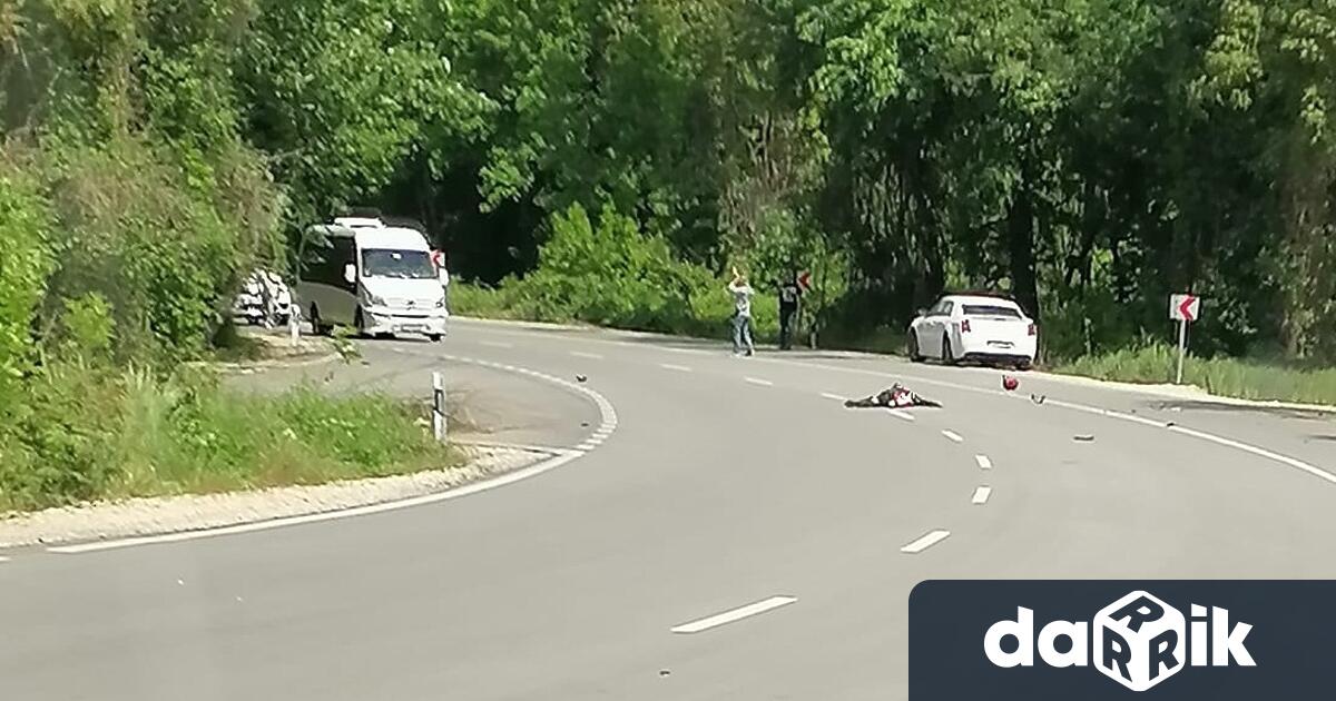 Мотоциклетист пострада при катастрофа край Варна Инцидентът е станал около 13 30