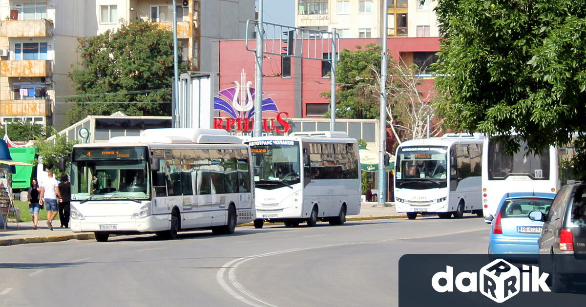 Автобусите по 29 те линии на градския транспорт в Пловдив ще