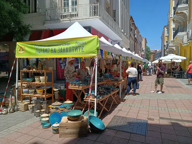Традиционният пролетен панаир на занаятите започва в Пловдив